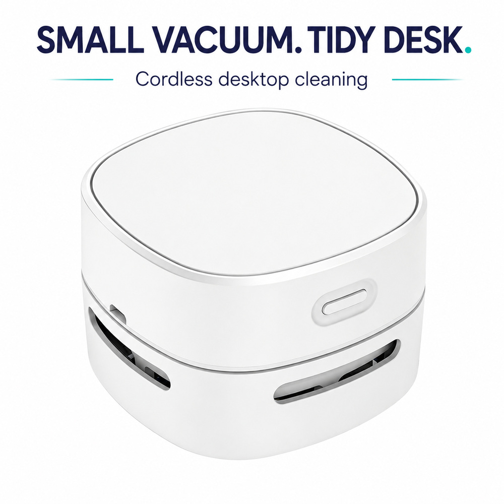 Mini Desktop Vacuum Cleaner For Eraser Dust - Mini draadloze handstofzuiger voor bureau, voor