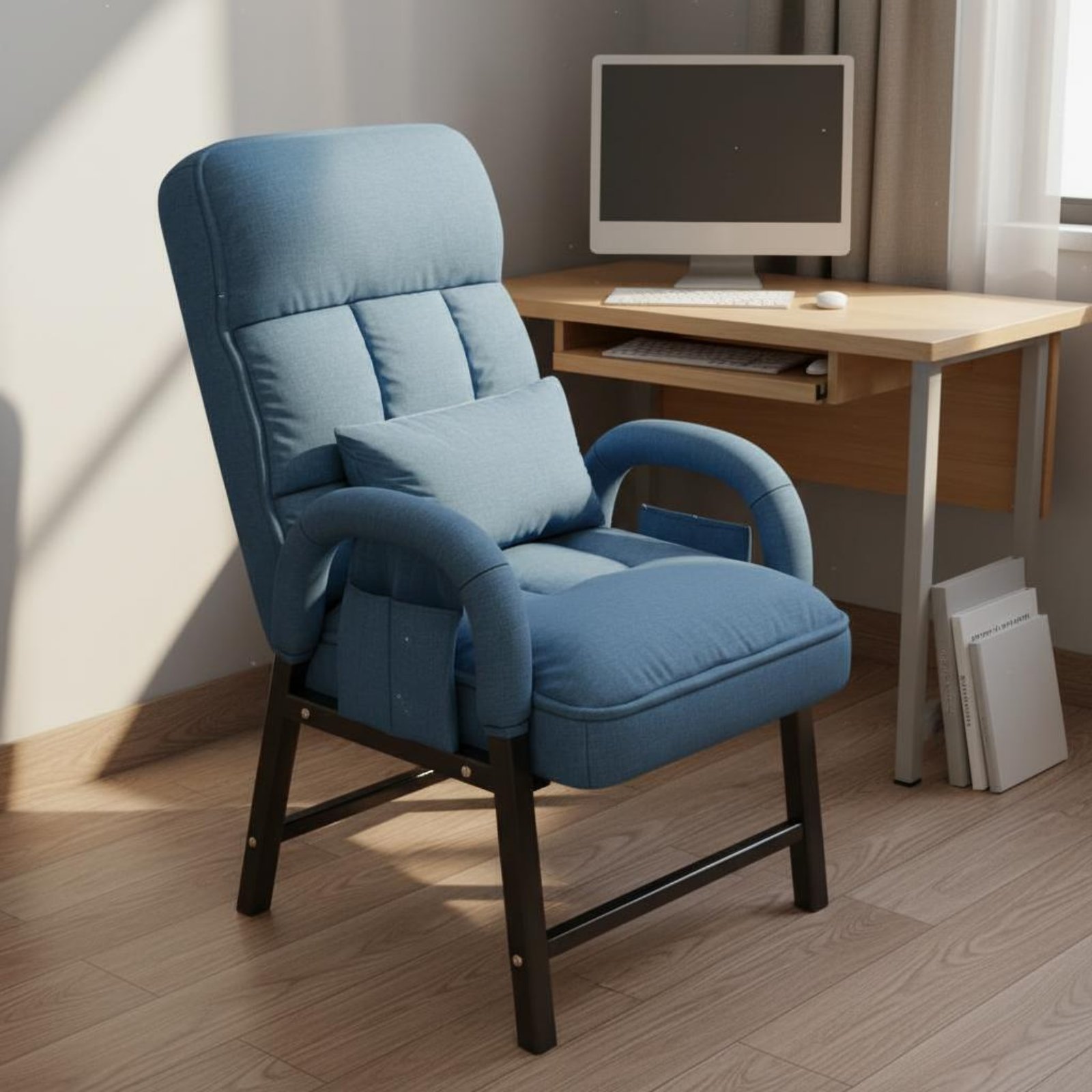 Office Furniture - Hoge rugleuning relaxfauteuil met verstelbare rugleuning,
