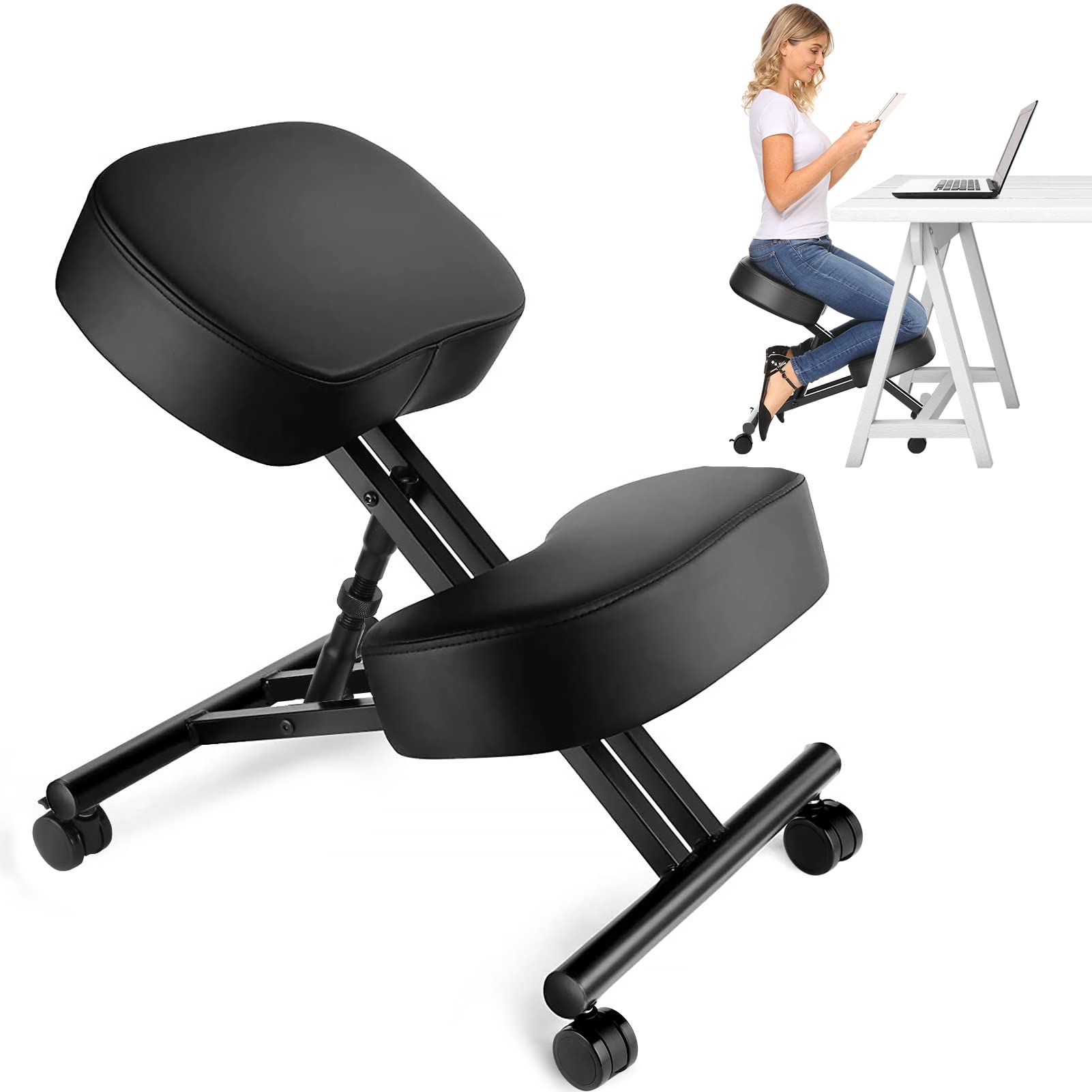 Office Furniture - Ergonomische knielstoel voor kantoor, verstelbare kruk