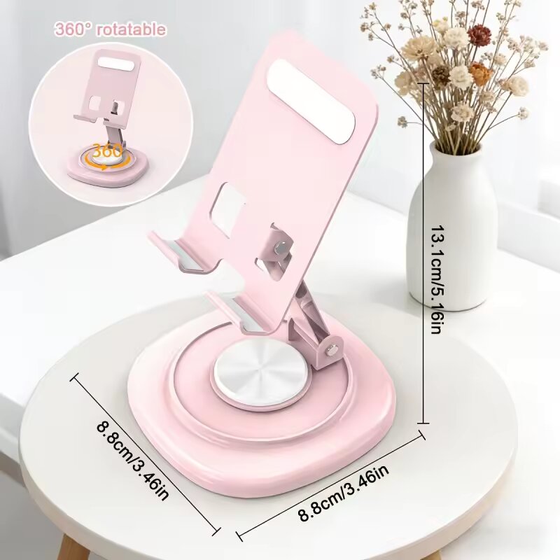 Desk Accessories - 360 graden draaibare opvouwbare bureautelefoonstandaard Draagbare