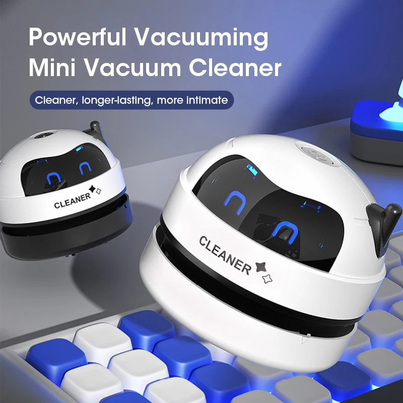 Mini Desktop Vacuum Cleaner For Eraser Dust - Mini USB oplaadbare desktopstofzuiger Handbediende elektrische