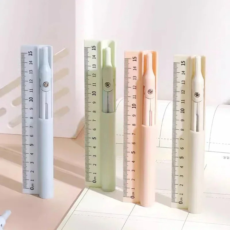 Math Geometry Set With Compass - 3-in-1 kompas geometrieset met liniaal potlood