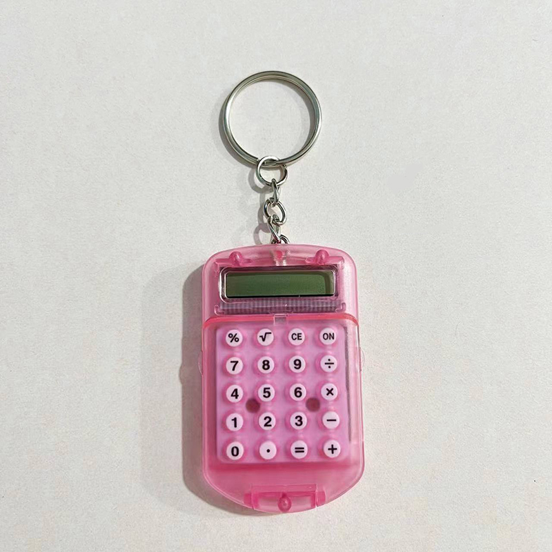 Scientific Calculator For Secondary School - Mini transparante flip cover rekenmachine Handige