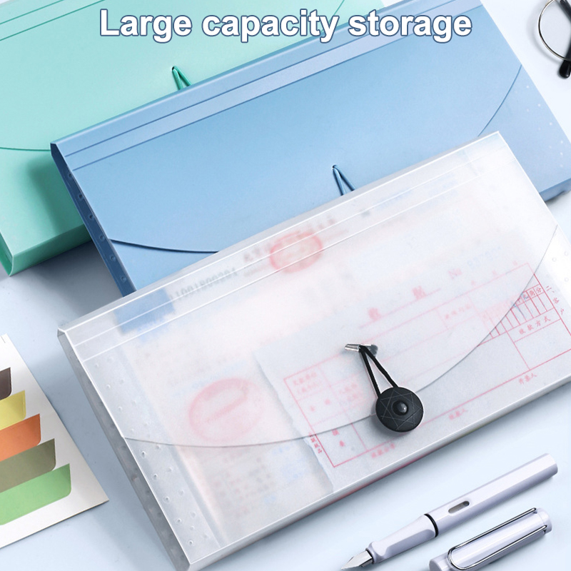Expandable Accordion File Folder 13 Pockets - ✰ ✪ 13 vakken Uitbreidbare bestandsmap