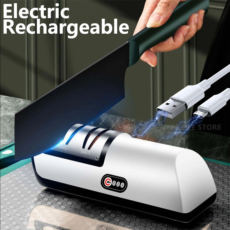 Electric Pencil Sharpener Usb - USB Elektrische Messenslijper Automatische Verstelbare Oplaadbare