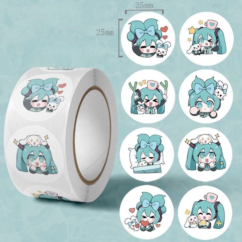 Desk Accessories - Ins esthetische schattige Hatsune Miku-stickers, decoratieve