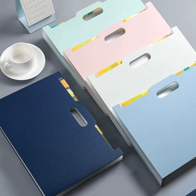 Expandable Accordion File Folder 13 Pockets - 13 vakken accordeonmap-organizer, uitbreidbare map met