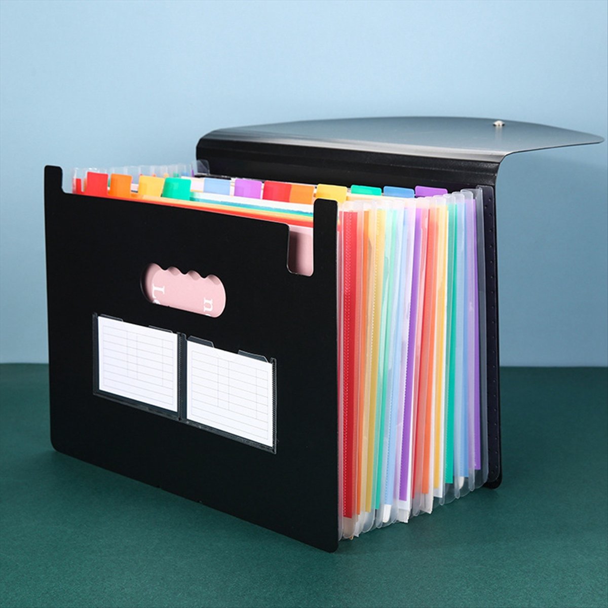 AT16 13-vakken uitvouwbare map - Expandable Accordion File Folder 13 Pockets recensie en prijs