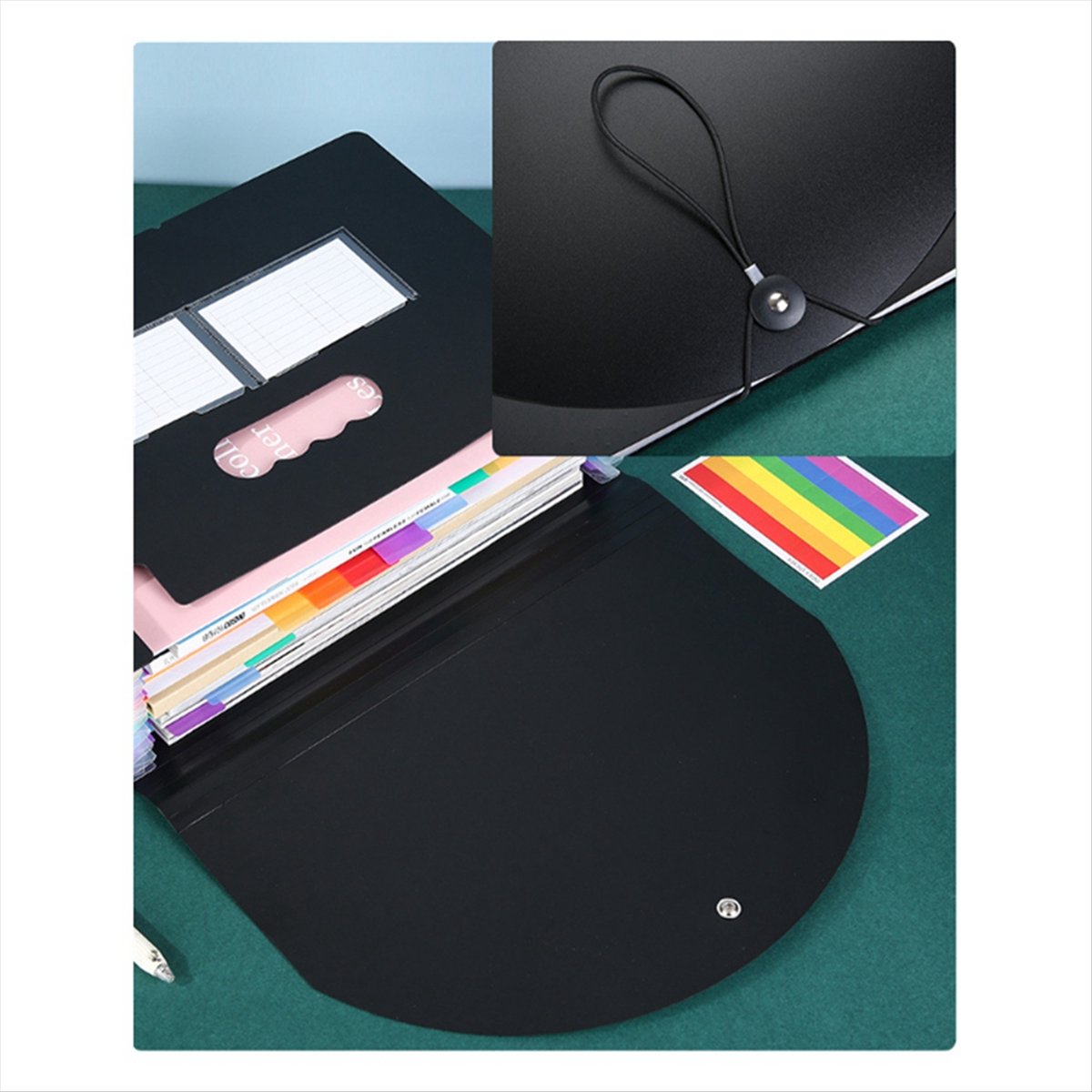 AT16 13-vakken uitvouwbare map - Expandable Accordion File Folder 13 Pockets recensie en prijs
