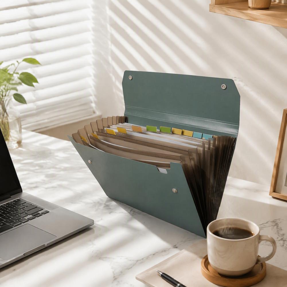 Uitbreidbare bestandsmap, opvo - Expandable Accordion File Folder 13 Pockets recensie en prijs