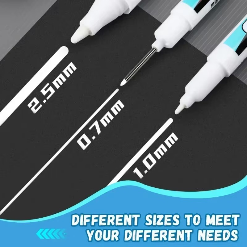 0.7/1.0/2.5MM Witte Permanente - Stationery recensie en prijs