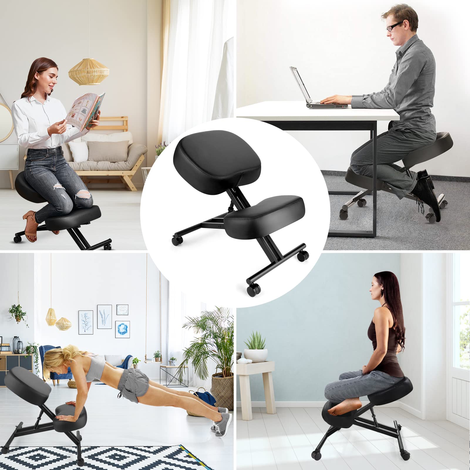 Ergonomische knielstoel voor k - Office Furniture recensie en prijs
