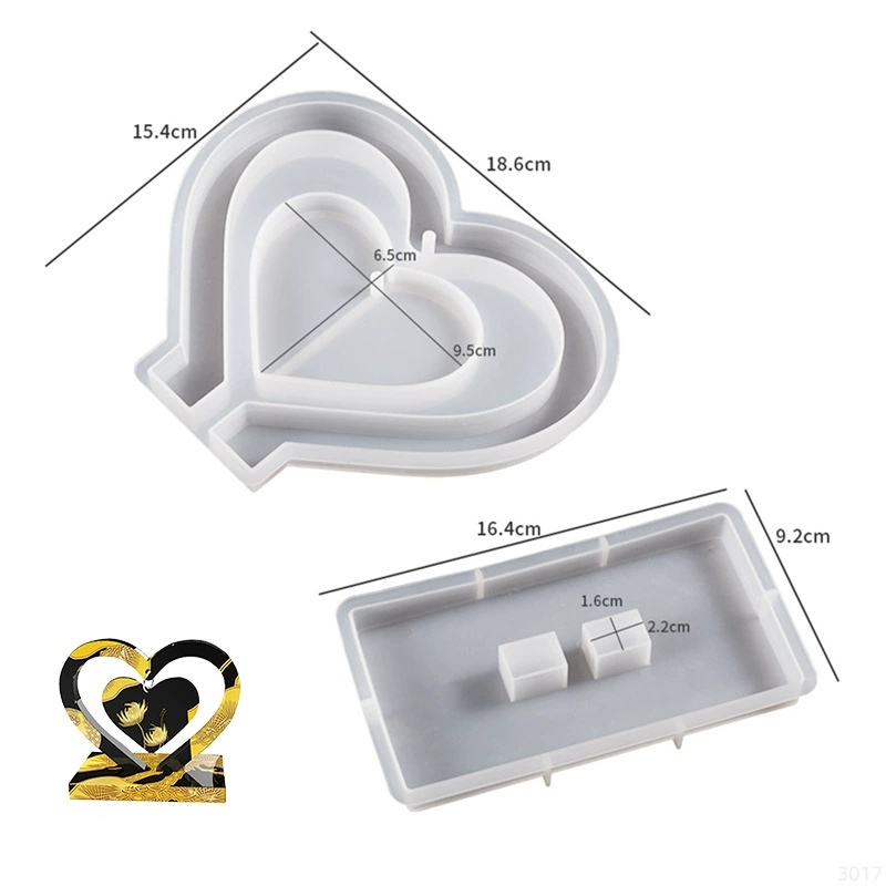 Letter Mm Epoxyhars Siliconen  - Writing Tools recensie en prijs