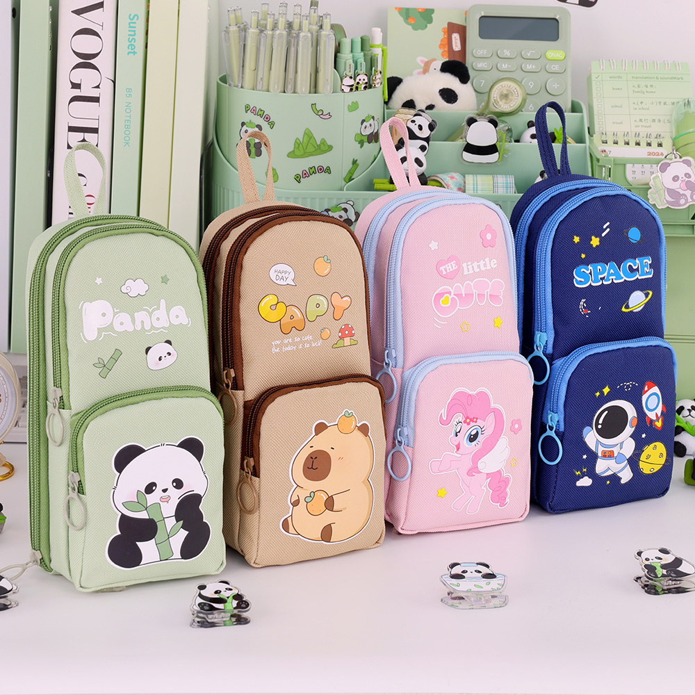 Schattige Cartoon Capybara Etu - Aesthetic Large Pencil Case Pouch recensie en prijs