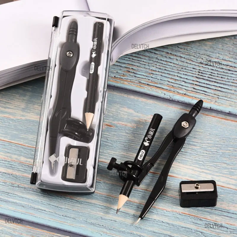 3Pcs Set Metalen Kompassen Met - Math Geometry Set With Compass recensie en prijs