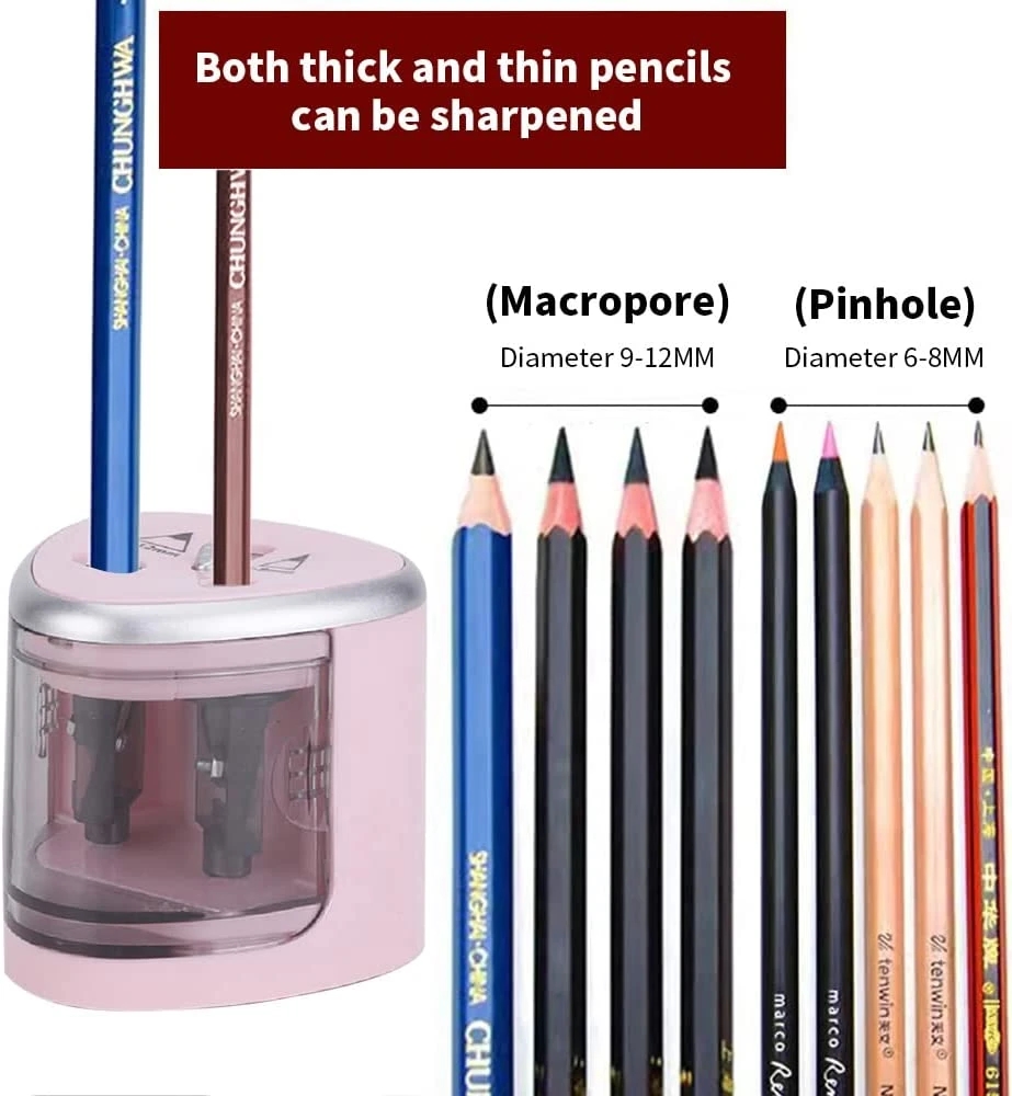 Tenwin Nieuwe twee-gats elektr - Electric Pencil Sharpener Usb recensie en prijs
