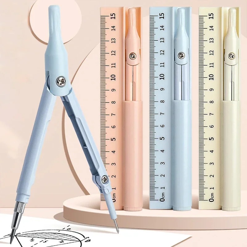 3-in-1 kompas geometrieset met - Math Geometry Set With Compass recensie en prijs