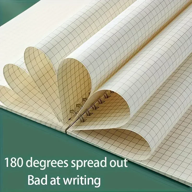 A5 Grid Notepad spiraalgebonde - Spiral Bound Grid Notebook A5 recensie en prijs