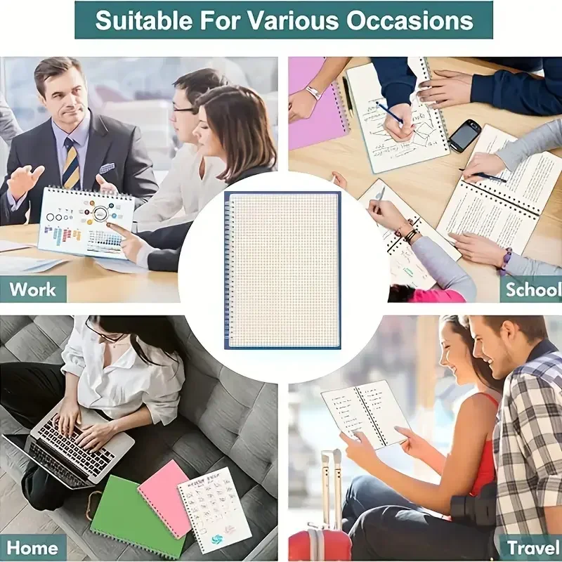 A5 Grid Notepad spiraalgebonde - Spiral Bound Grid Notebook A5 recensie en prijs