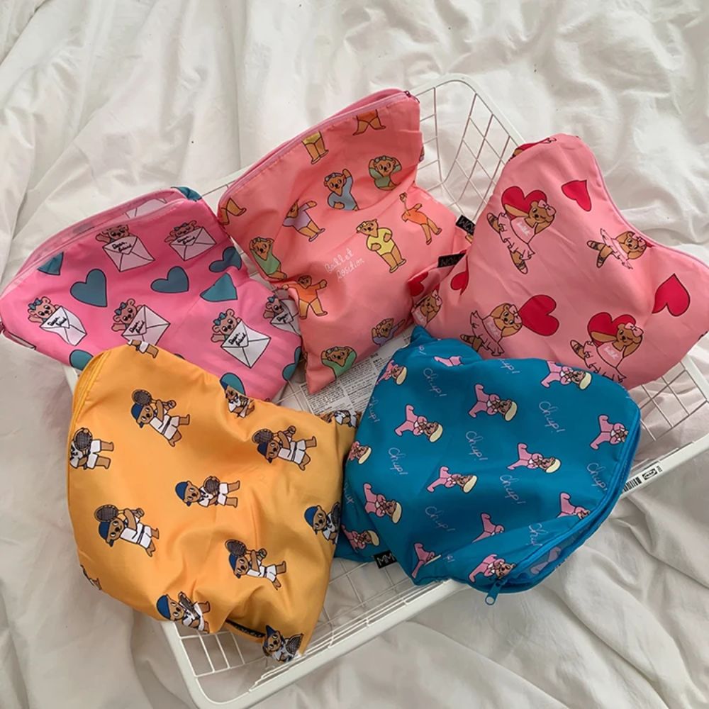 Leuke Kawaii make-uptas met be - Stationery recensie en prijs