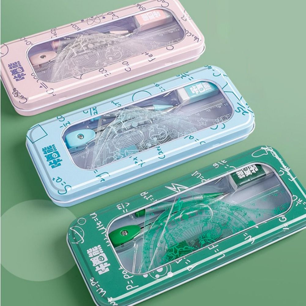 8 stks/set Multifunctionele Wi - Math Geometry Set With Compass recensie en prijs