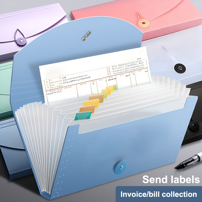 ✰ ✪ 13 vakken Uitbreidbare bes - Expandable Accordion File Folder 13 Pockets recensie en prijs
