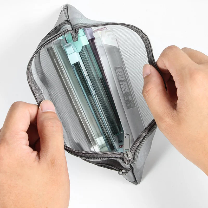 A6 doorzichtige nylon mesh bri - Clear Mesh Pencil Pouch For Exam recensie en prijs
