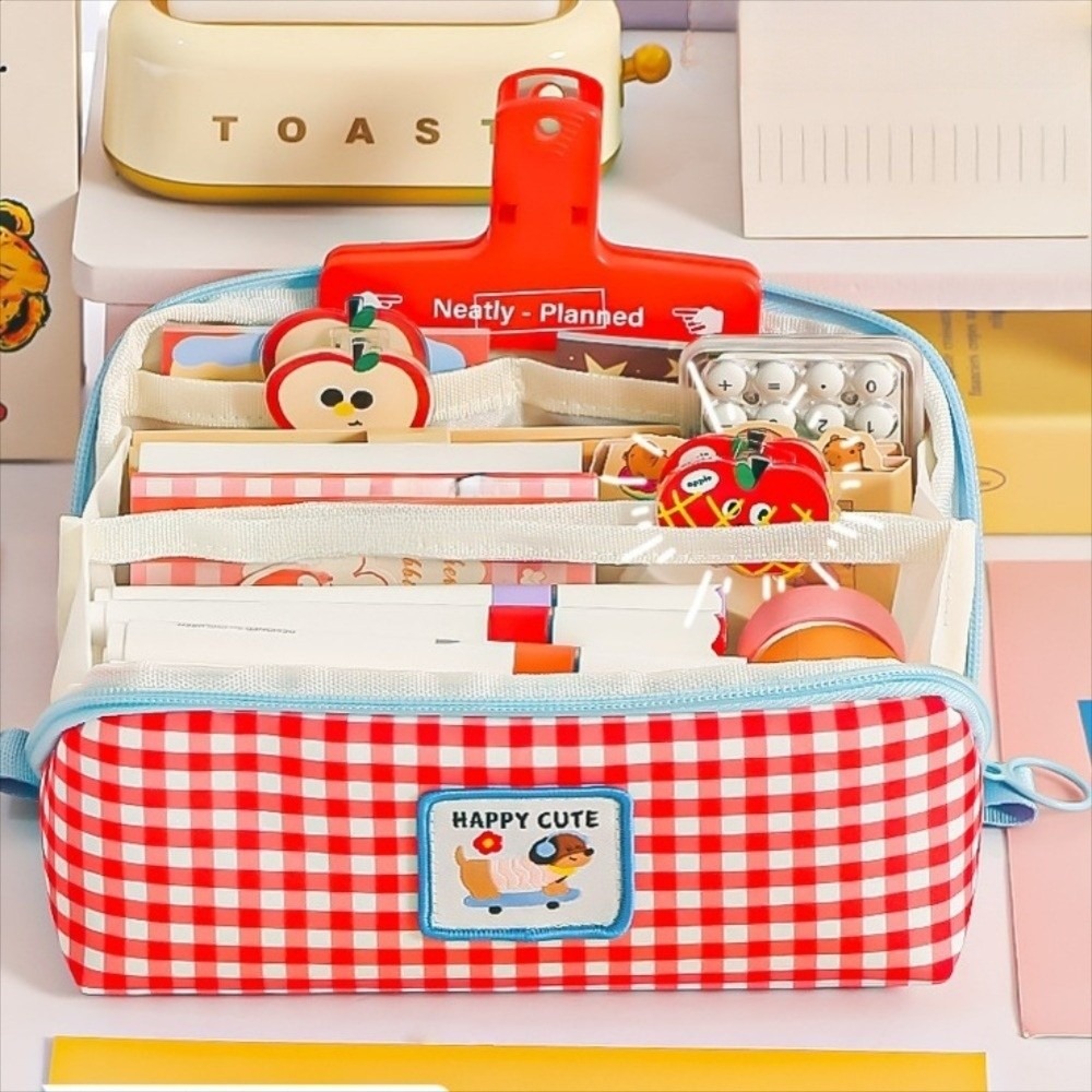 Koreaanse stijl prisma-etui me - Aesthetic Large Pencil Case Pouch recensie en prijs