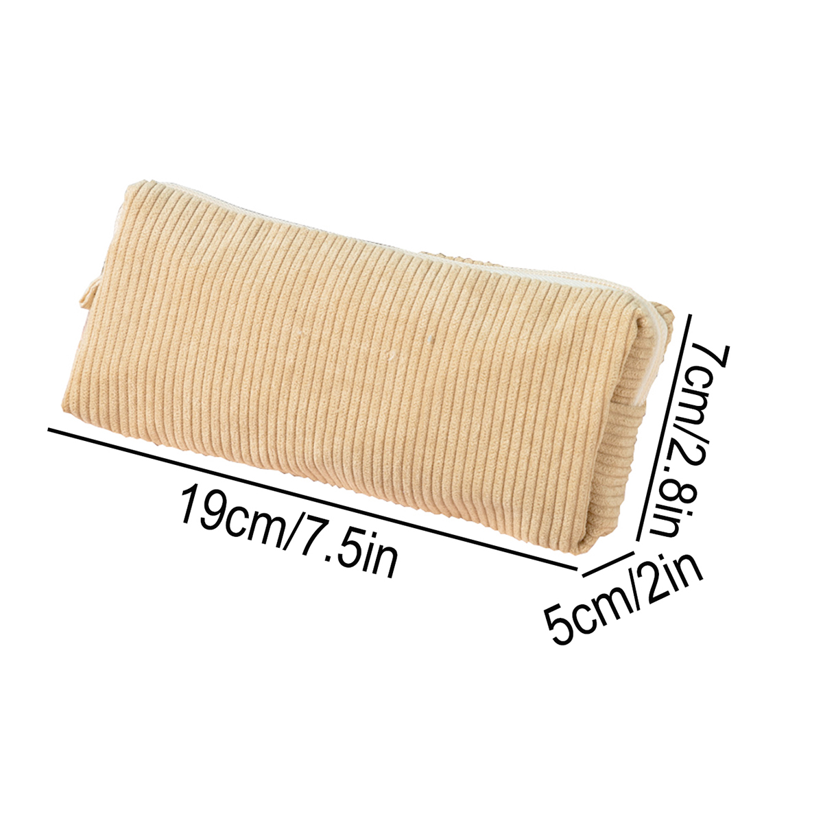 Eenvoudige corduroy etui, esth - Aesthetic Large Pencil Case Pouch recensie en prijs