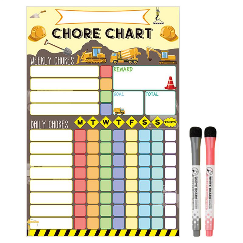 Magnetische karweigrafiek Weke - Kids Magnetic Reward Chart Board recensie en prijs