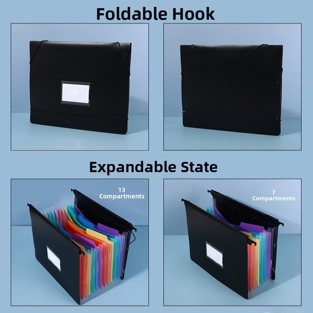 7/13 zakken Uitbreidbare besta - Expandable Accordion File Folder 13 Pockets recensie en prijs
