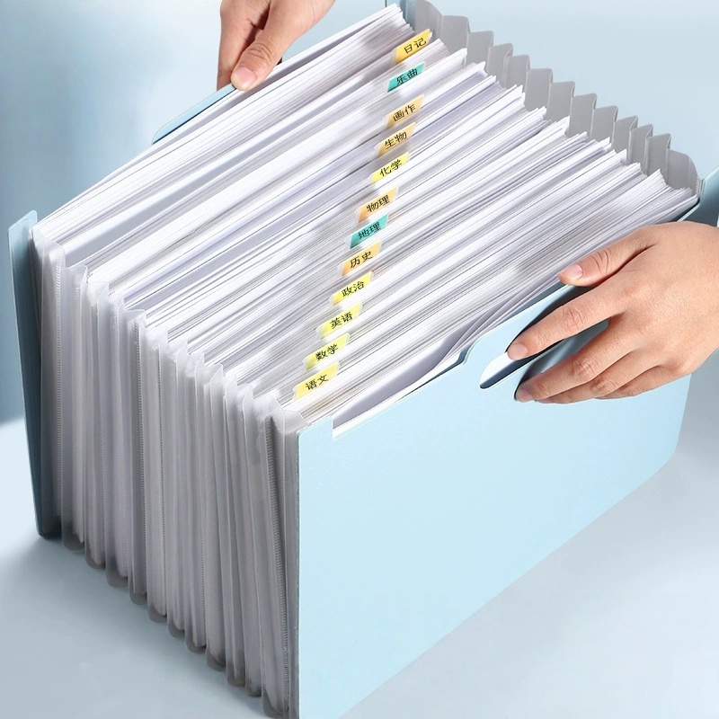 13 vakken accordeonmap-organiz - Expandable Accordion File Folder 13 Pockets recensie en prijs