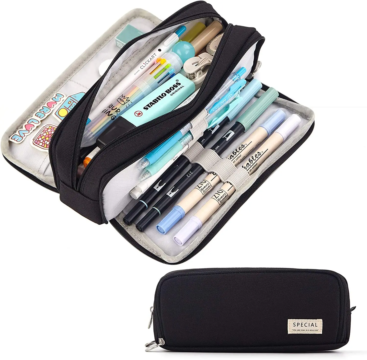 Etui Grote capaciteit potloode - Aesthetic Large Pencil Case Pouch recensie en prijs