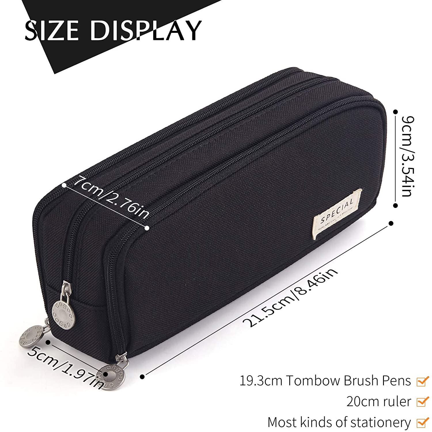 Etui Grote capaciteit potloode - Aesthetic Large Pencil Case Pouch recensie en prijs