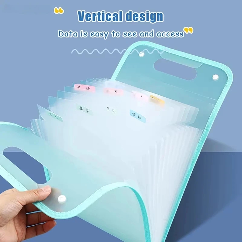 13-vakjes A4 accordeonmap, dra - Expandable Accordion File Folder 13 Pockets recensie en prijs