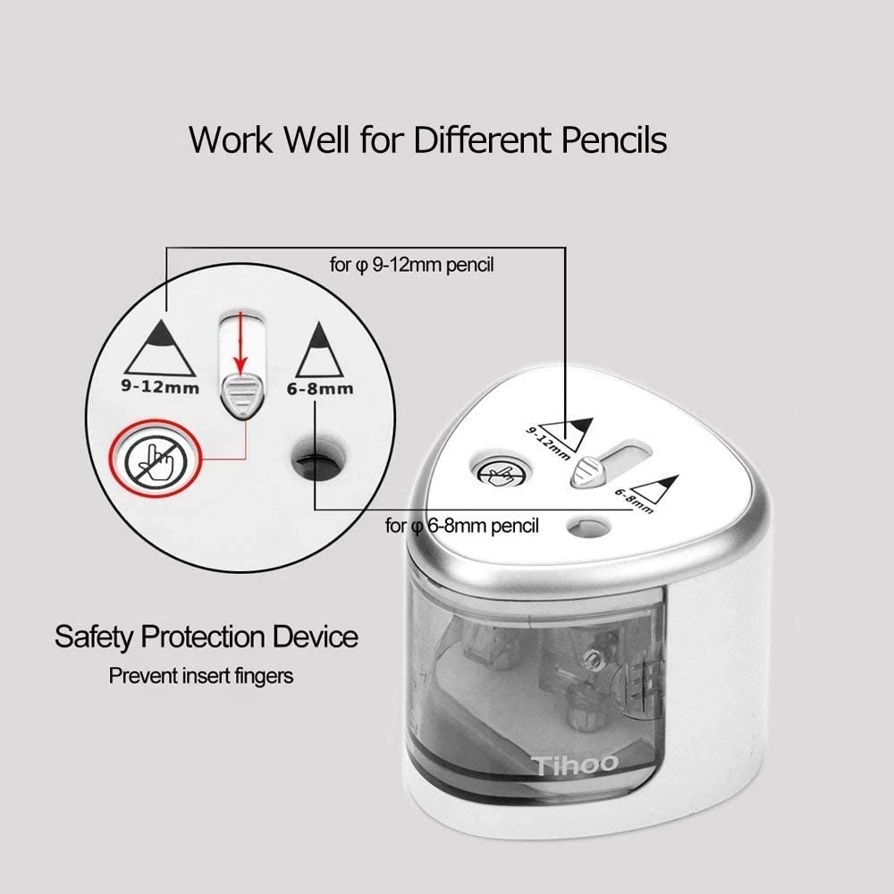 Tenwin Nieuwe twee-gats elektr - Electric Pencil Sharpener Usb recensie en prijs