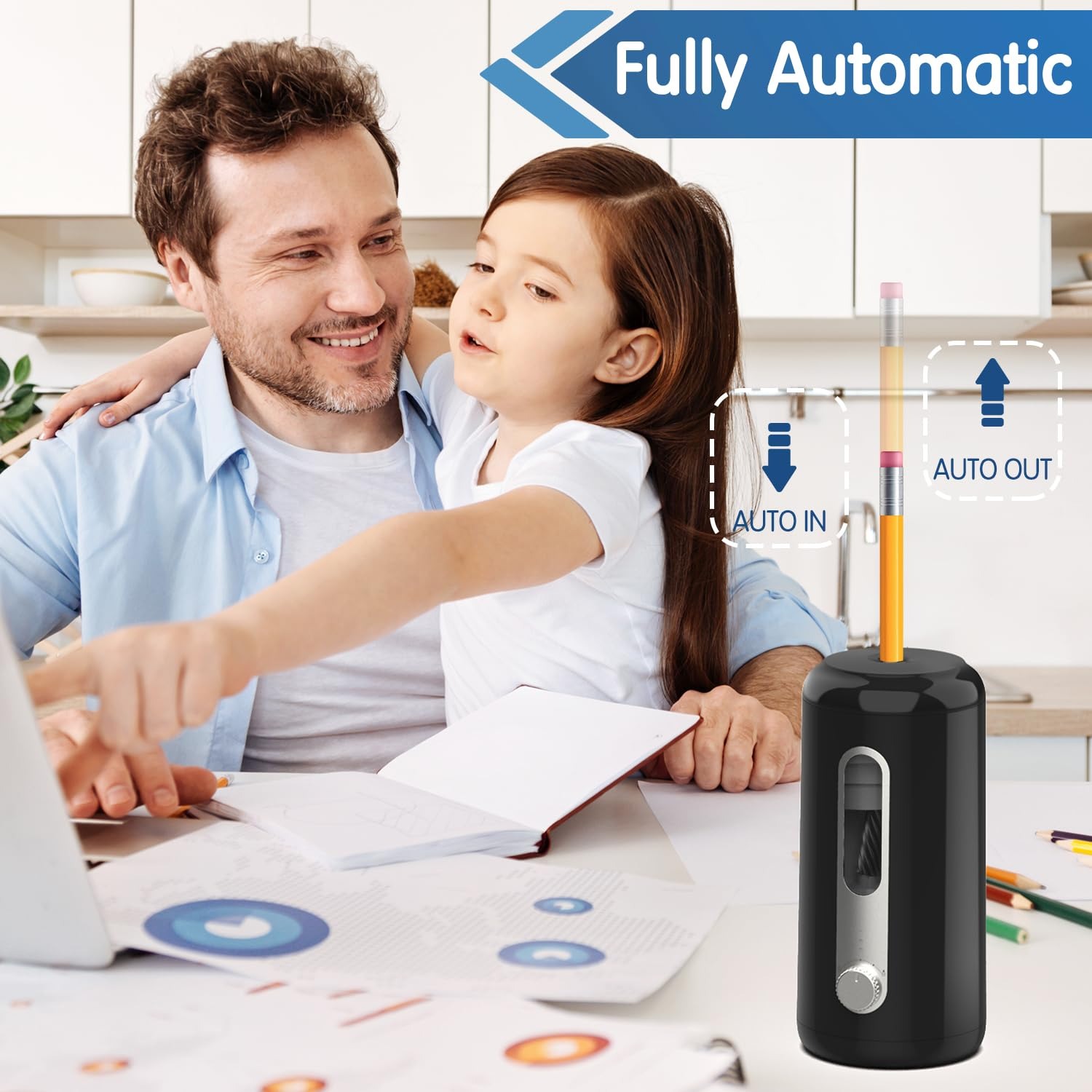 Deli Elektrische Potloodenslij - Electric Pencil Sharpener Usb recensie en prijs