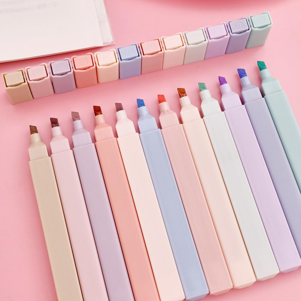 Kleurrijke markeerstiften 6 st - Pastel Highlighter Set Double Ended recensie en prijs