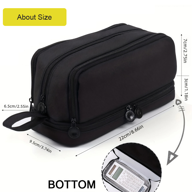 4 compartimenten grote capacit - Aesthetic Large Pencil Case Pouch recensie en prijs