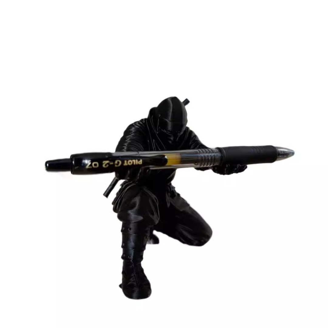 3D-geprinte ninja-penhouder, c - Stationery recensie en prijs